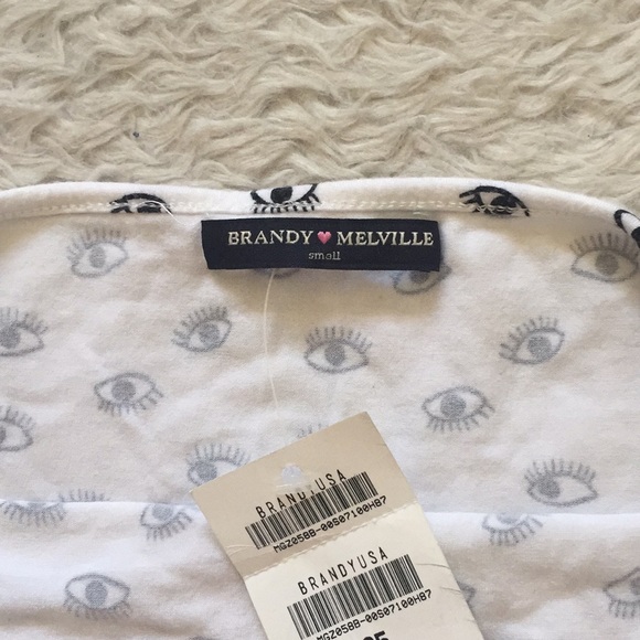 black and white Brandy All Eyes on You halter - Picture 8 of 8